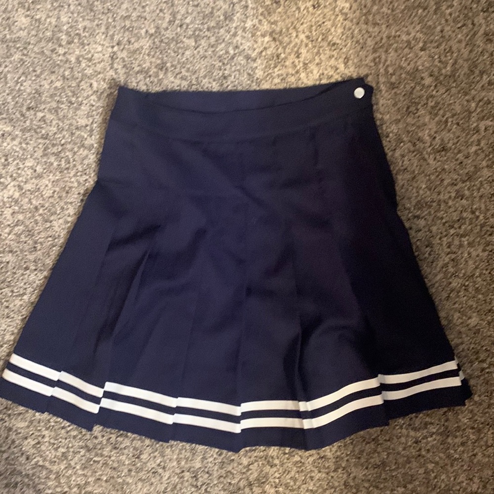 Navy blue skirt